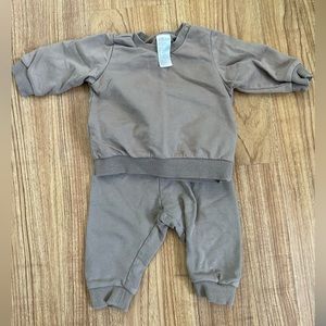 H&M Jogger Set | Color: brown | Size 3 months